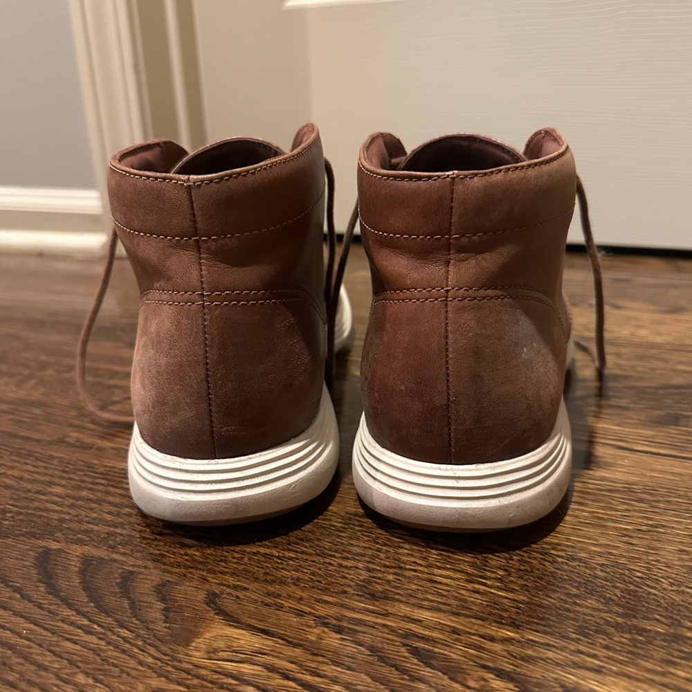 Cole Haan Tan Leather Chukka Boots - Picture 4 of 4